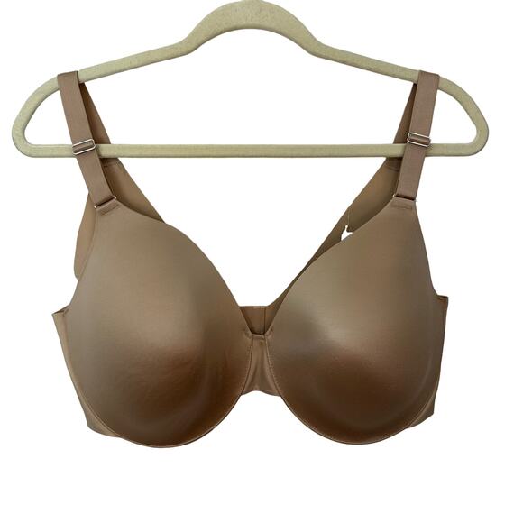 Soma Bra 42DD Vanishing Back Full‎ Coverage Warm Amber Tan Style 570160251 New - Picture 1 of 8